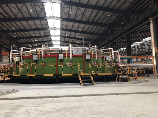 Φ9m天然气环形退火炉