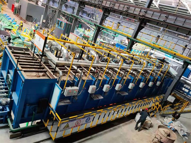 天然气步进底加热炉