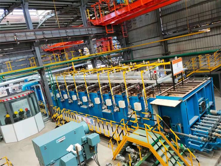 天然气步进底加热炉