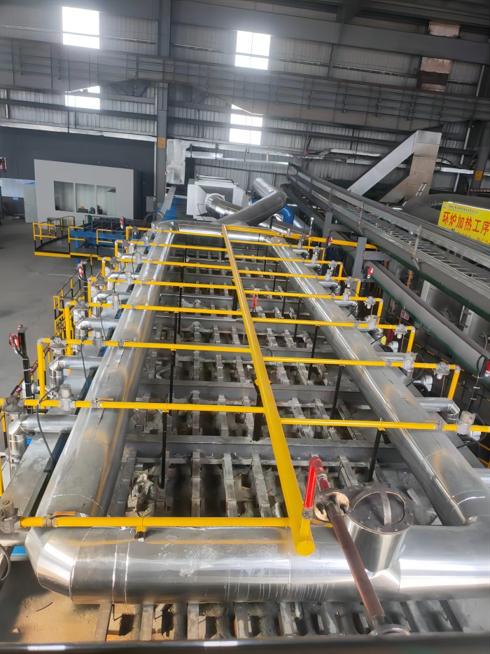 云南凤钢集团25米x26米步进底式加热炉