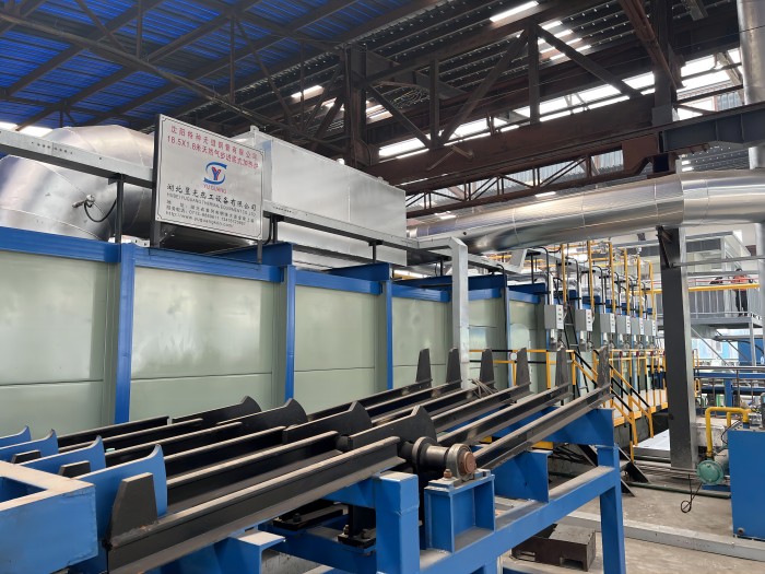 沈阳特种无缝钢管有限公司18.5米X​1.95米和18.5米X​1.8米天然气步进炉