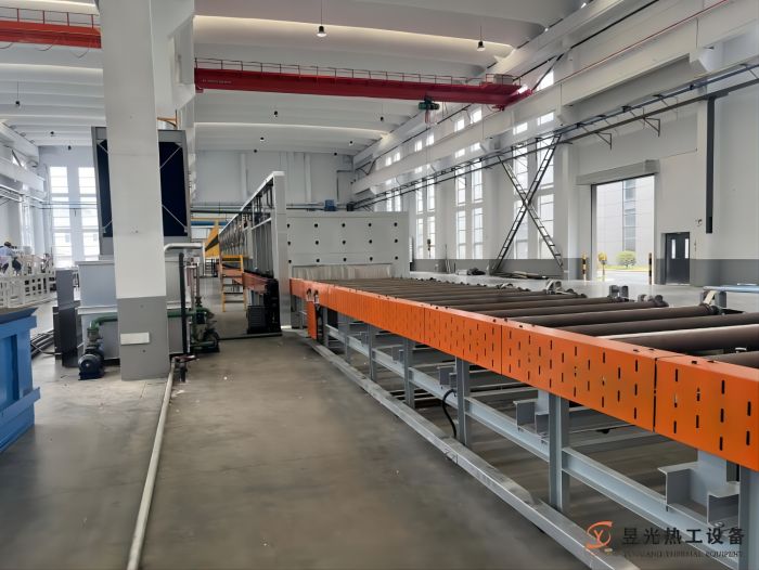 江苏宏亿精工股份有限公司天然气辊底式回火炉