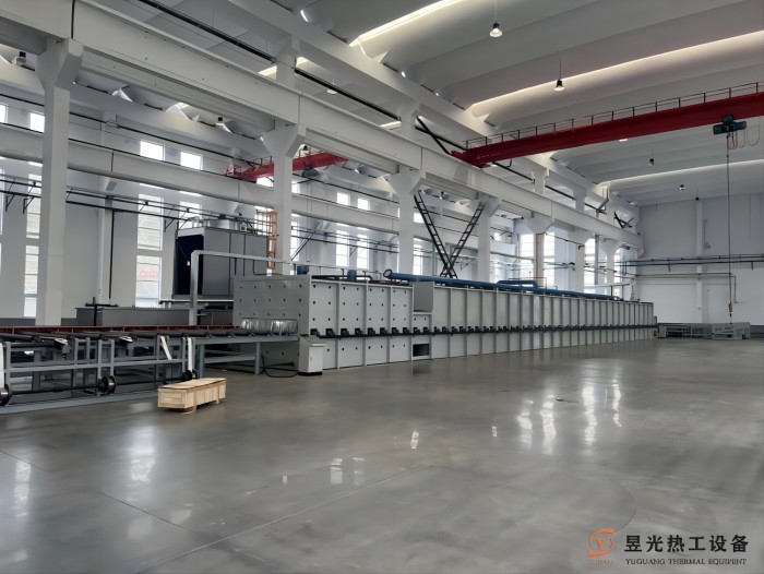 江苏宏亿精工股份有限公司天然气辊底式回火炉