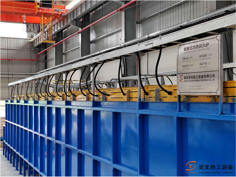 厄瓜多尔铜冠耐磨材料均热回火炉成功点火！!