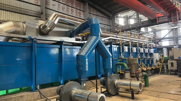 云南凤钢集团7号线19.5米*2.3米步进炉+8.5米*2.2米二次加热炉