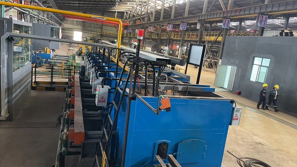 云南凤钢集团7号线19.5米*2.3米步进炉+8.5米*2.2米二次加热炉