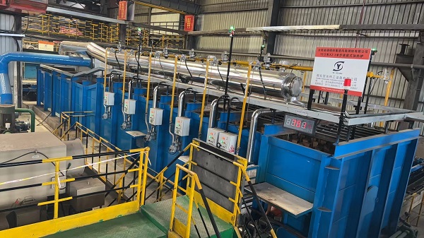 云南凤钢集团7号线19.5米*2.3米步进炉+8.5米*2.2米二次加热炉