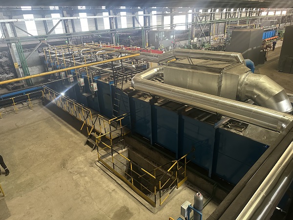 云南凤钢集团7号线19.5米*2.3米步进炉+8.5米*2.2米二次加热炉